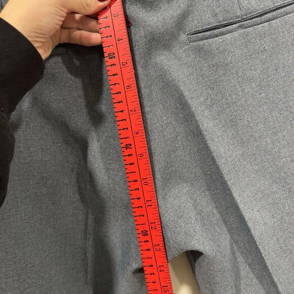 vintage custom tailored levi's action slacks pants mens size 34x30 90s 1991 Blue - Picture 7 of 7